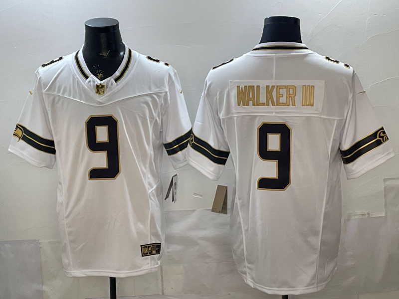 Men Seattle Seahawks #9 Walker iii white Nike Limited 2026 NFL Jersey 003001->seattle seahawks->NFL Jersey